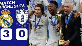 REAL MADRID vs PACHUCA 3-0 vini junior, mbappe ,rodrygo Goal