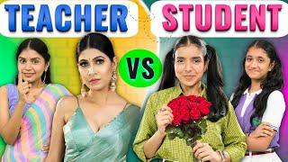 Teacher vs Student - Teenagers School Life | Seniors vs Juniors  | Anaysa