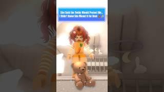 She Said the Teddy Would Protect Me… I Didn’t Know She Meant It for Real  #berryave #roblox