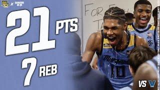 Justin Lewis 21 Points & Clutch Play leads Marquette over #11 Villanova | Full Highlights | 1.19.22