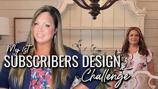 My First Subscribers Design Challenge With Tammy From Uniquely Home