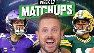 Week 17 Matchups + Championship Choices, Weather Worries? | Fantasy Football 2024 - Ep. 1705