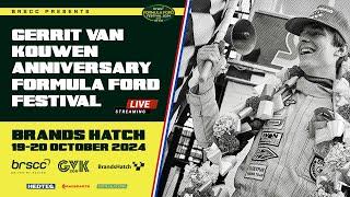 BRSCC GERRIT VAN KOUWEN ANNIVERSARY FORMULA FORD FESTIVAL | 19/20 OCTOBER 2024 | SATURDAY STREAM