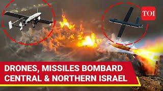 Israel Under Heavy Air Attack: Tel Aviv, Haifa Bombed With Missiles, Drones | Watch