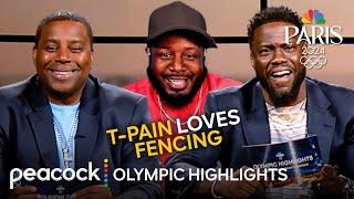 T-Pain Reveals His Favorite Olympic Sport | Olympic Highlights with Kevin Hart and Kenan Thompson