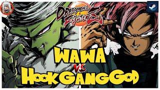 DBFZ HookGangGod vs Wawa (VegetaSSJ, Baby2, Piccolo) vs (VegetaSSJ, Black, Trunks) 1.38