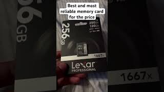 Best Memory Card for FX30?