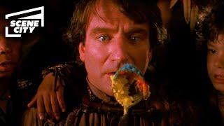 Hook: Imaginary Dinner and Food Fight Scene (Robin Williams)