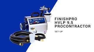 FinishPro HVLP 9.5 Tutorial: how to set-up your sprayer