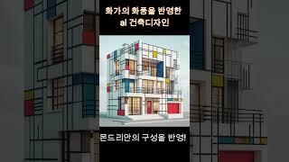 인공지능이 주택 디자인사례#4 ( 유명 화가의 화풍을 반영!)