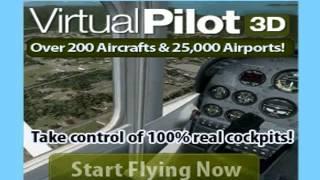 Free DOWNLOAD Virtual Pilot 3D - Flight Simulator Game [ Full Version]