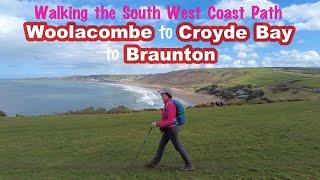 Best Walks in DEVON - WOOLACOMBE to CROYDE BAY to BRAUNTON - South West Coast Path National Trail