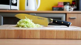 Huiwill Santoku Japanese AUS8 Review - (Japanese AUS-8 * = 7cr17mov)