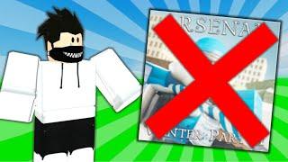 AM I QUITTING ARSENAL?... (ROBLOX)