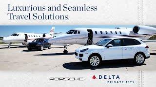 Delta Private Jets and Porsche North America Join Forces for Seamless Travel  - Long