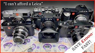  You CAN buy a Leica camera!