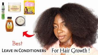 Best Affordable Leave in Conditioners For Natural Hair Growth, Moisture & Thickness | Stop Breakage