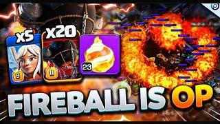 NEW EASIEST FIREBALL Strategy is BROKEN with WARDEN CHARGE + ROCKET LOONS | TH16 Attack Strategy CoC