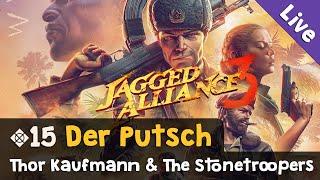 #15: Der Putsch  Let's Play Jagged Alliance 3 (Livestream-Aufzeichnung)