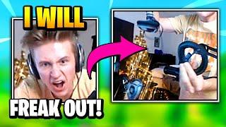 Symfuhny BREAKS HIS HEADSET During Extreme *RAGE* | Fortnite Daily Funny Moments Ep.497