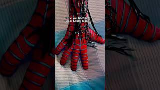 What do you think about this black Spider-Man mask? ️️ #spiderman #mask #marvel #shorts