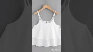 Girls latest designer tops