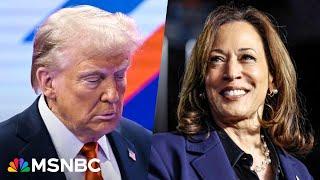 'She's pressing her advantage': Harris spreads her message as Trump keeps canceling