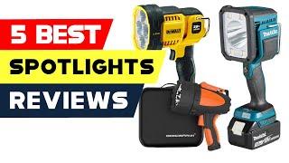 Top 5 Best Rechargeable Spotlights Reviews of 2024