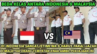 BEDA KELAS ANTARA INDONESIA & MALAYSIA ‼️PERBEDAAN GAJI SECURITY INDONESIA VS MALAYSIA BIKIN MELONGO