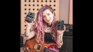 Sophie Burrell's First Reaction To The PRS Pedals | PRS Guitars Europe