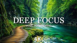 Deep Focus Music To Improve Concentration - 12 Hours of Ambient Study Music to Concentrate #819