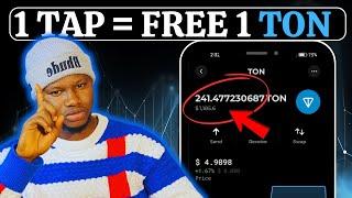 1 TAP = 1 TON Coin ~ Claim FREE TON To your Wallet