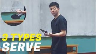 Ma Long Introduces Three Popular Types of Serve!