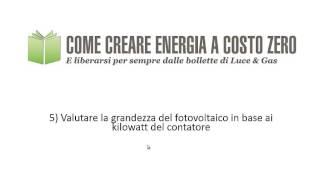 I 10 errori da non fare nella scelta di un fotovoltaico per casa