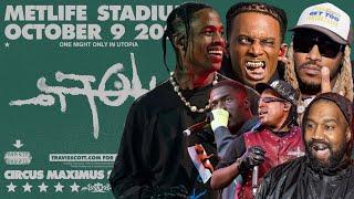 Travis Scott LIVE @ Metlife Stadium NYC Ft Playboi Carti, Kanye West, Future, Don Toliver...