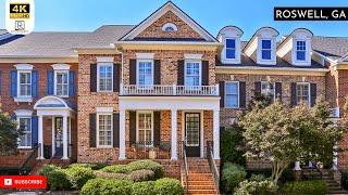 Explore THIS STUNNING Roswell GA Townhouse GATED COMMUNITY!