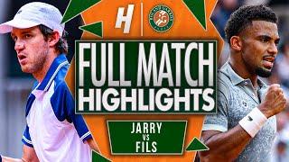 Nicolas Jarry vs Arthur Fils - FULL Match Highlights | Roland Garros 2025
