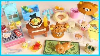 Rilakkuma Beach House RE-MENT Miniature Dollhouse Toy Collectible Figure [FULL SET]