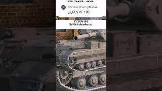 FV215b 183 | The British death star #wotblitz #tanksblitz #wot #blitz #tanks #edit