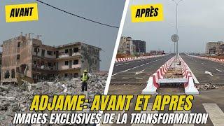 4EME PONT  D'ABIDJAN A ADJAME II IMAGES EXCLUSIVES DE LA L''EVOLUTION DU PROJET JUSQU'A SA LIVRAISON