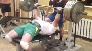 Mindaugas Jaras Bench press 200 kg x 3