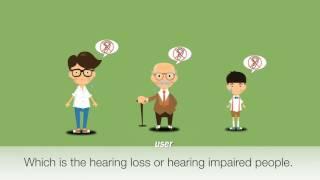 Intelligent Transcription System for hearing impaired people