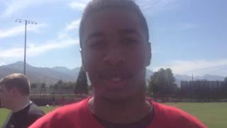 Tim Patrick discusses life as a Ute