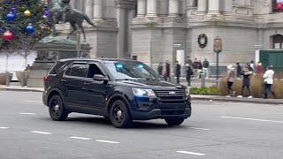 Philadelphia PD Unmarked Explorer Responding Code 3