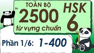 Toàn bộ 2500 từ vựng HSK 6 chuẩn (1/6) | Có audio và ví dụ