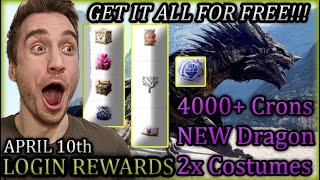 DONT MISS -- FREE Rewards 4000+ Crons, Costumes, Crystal Restore, Pearl Items | BDO Events