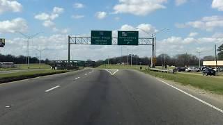 Baton Rouge Expressway (Interstate 110 Exit 5) southbound/outbound