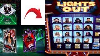 How I got LILLY Support Card in WWE SUPERCARD & LIGHTS OUT MODE!