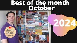 Best of the month October 2024 BotM AmassGames #boardgame   #games   #tabletopgames  #city  #manga