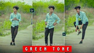 Green Tone Lightroom Preset | Lightroom Mobile DNG Preset | Lr Free Preset | Green Tone Preset